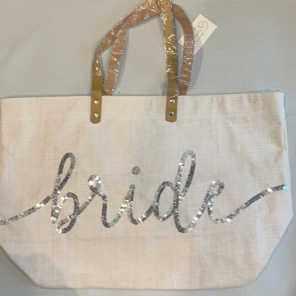 Bride tote bag